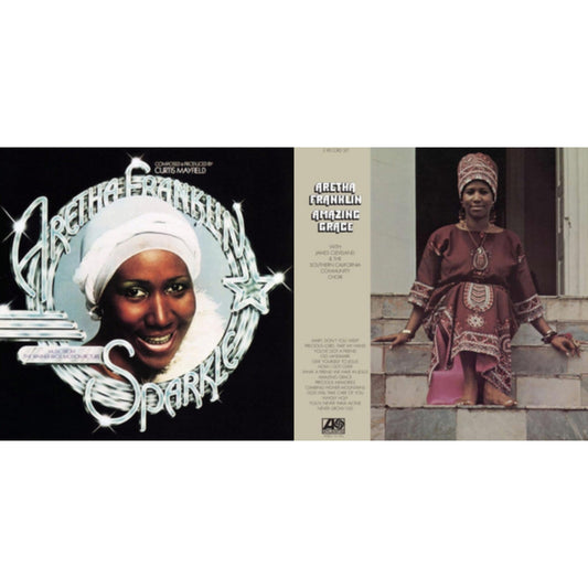 Aretha Franklin - Amazing Grace & Sparkle (Crystal Clear LP Vinyl) (Syeor)