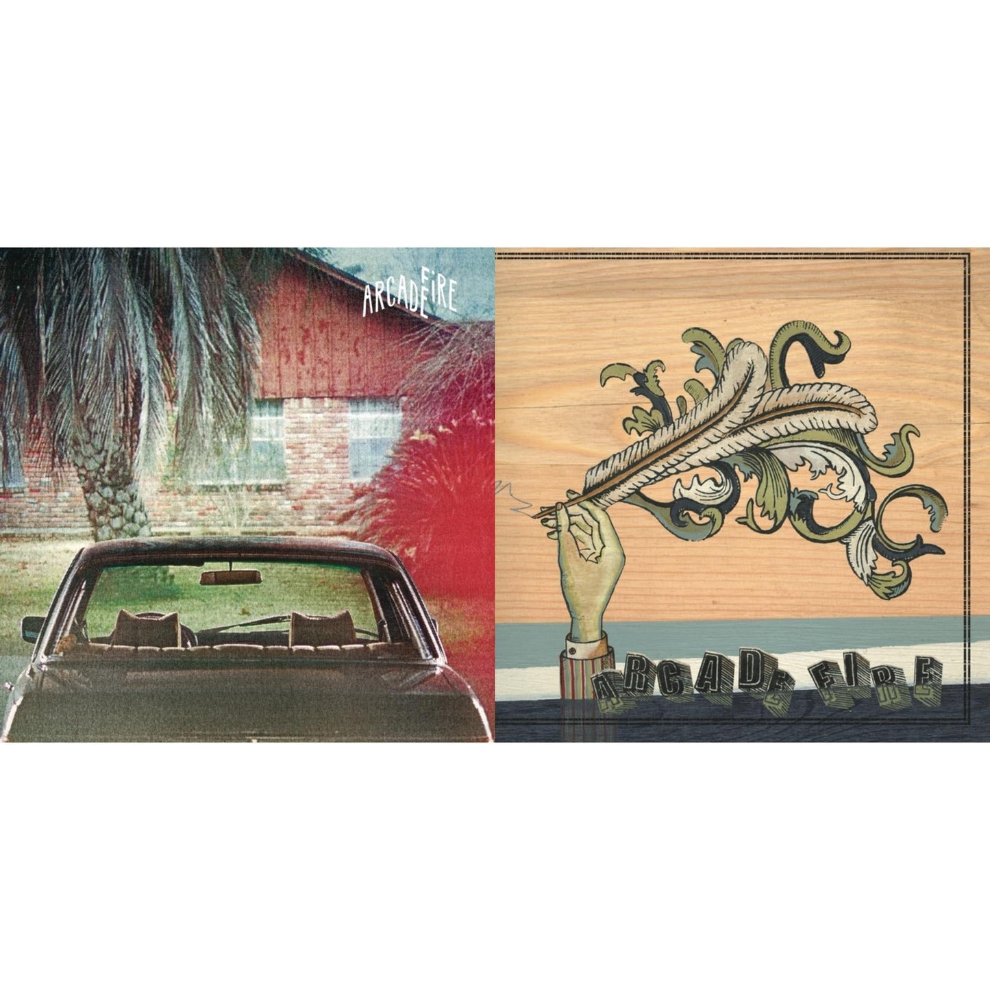 Arcade Fire - Suburbs (2LP/150G/Gatefold) & Funeral (150G/Gatefold)