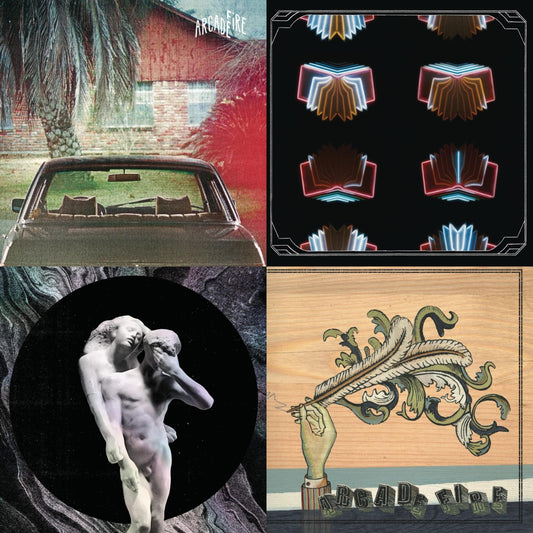 Arcade Fire - Reflektor (2LP/180G) & Funeral (150G/Gatefold) & Neon Bible (2LP/150G/Gatefold) & Suburbs (2LP/150G/Gatefold)