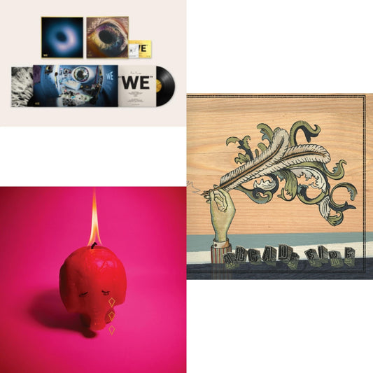 Arcade Fire - We (180G) & Pink Elephant    & Funeral (150G/Gatefold) - LP Vinyl Bundle