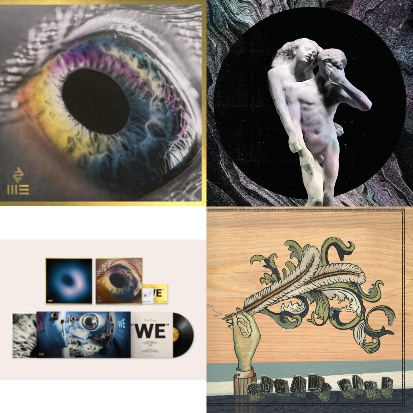 Arcade Fire - Reflektor (2LP/180G) & We (180G) & We (180G/White LP Vinyl) (I) & Funeral (150G/Gatefold)