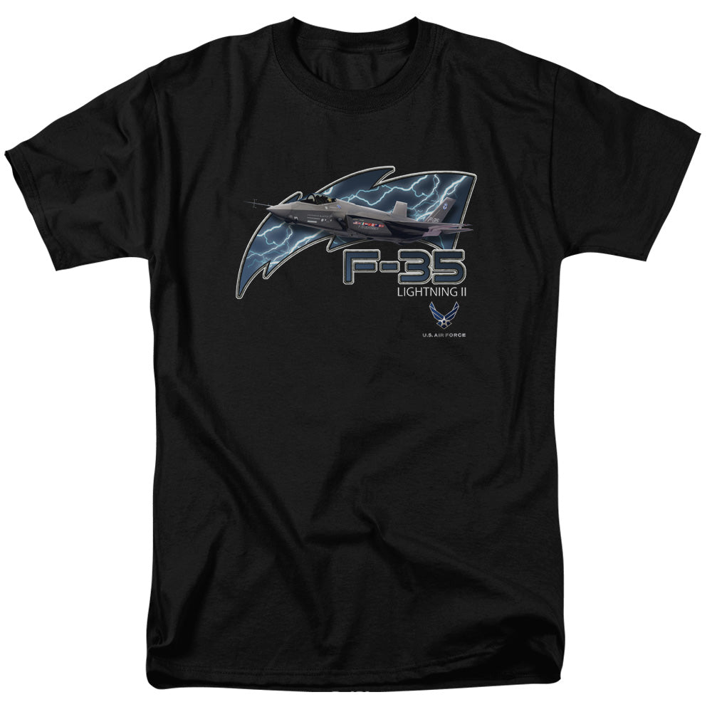 Air Force F35 Mens T Shirt Black