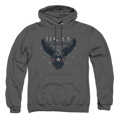 Air Force Incoming Mens Hoodie Charcoal Officially Licensed