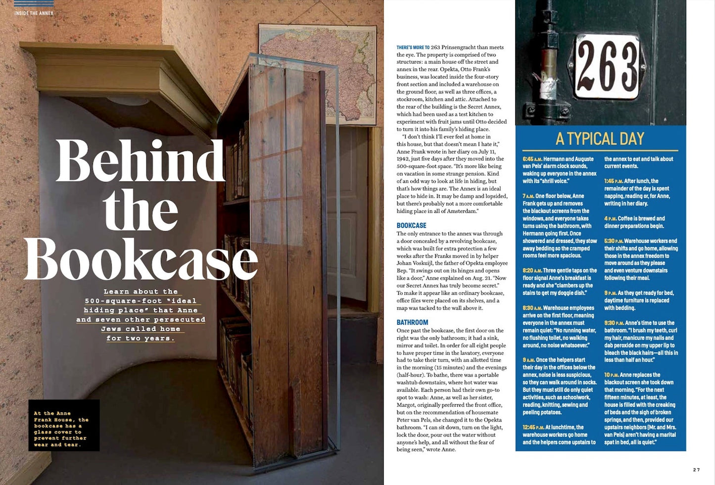 Anne Frank - The Truth About the Diary: A Typical Day in the Secrete Annex, Learn Little Known Facts, Live History Thru Amazing Photos