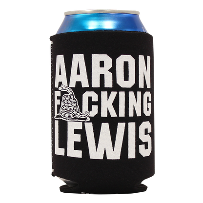 Aaron Lewis "Don't Tread On Me" Can Koozie Black