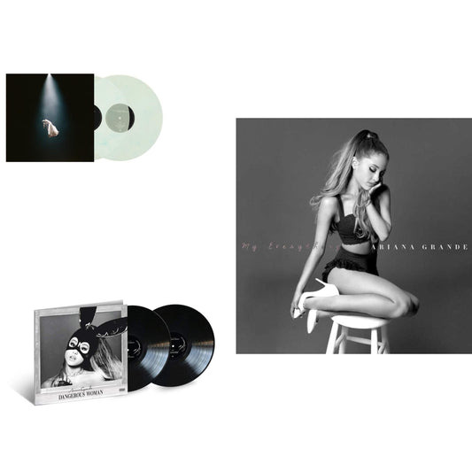 Ariana Grande - Eternal Sunshine Deluxe: Brighter Days Ahead (X) (Translucent Marble Vinyl/2LP) & Dangerous Woman (2LP) & My Everything