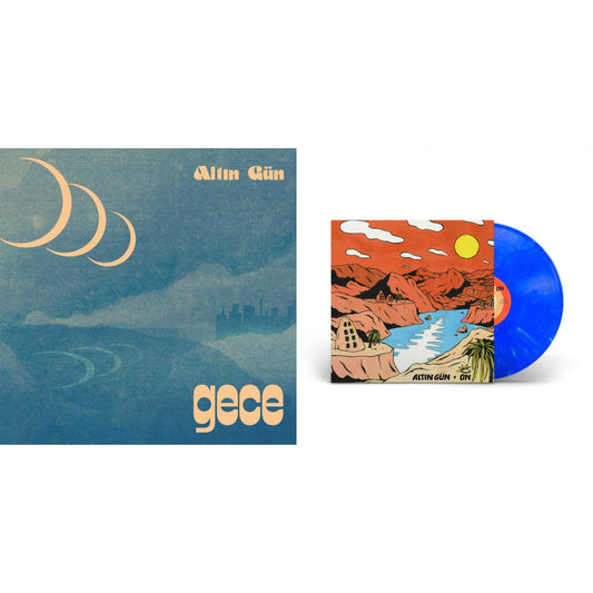 Altin Gun - On (Turquoise & White Swirl LP Vinyl) & Gece (Summer Sky Wave LP Vinyl)