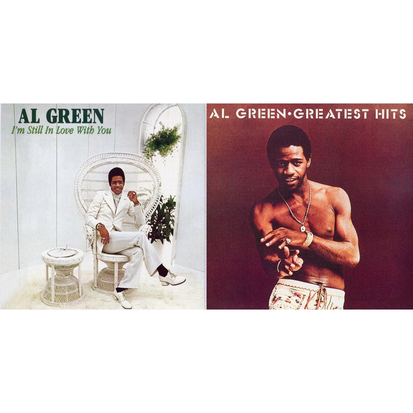 Al Green - Greatest Hits & I'm Still In Love With You - LP Vinyl Bundle