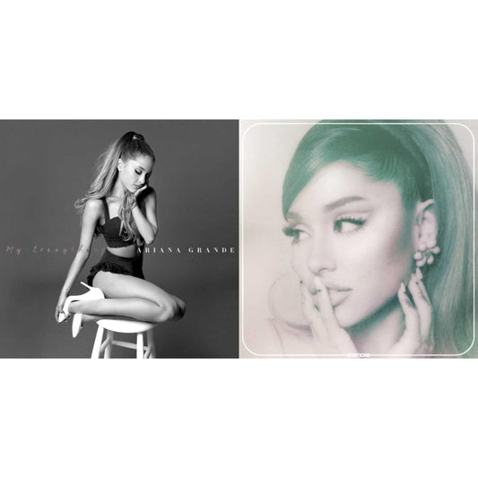 Ariana Grande - Positions (Coke Bottle Clear LP Vinyl) & My Everything