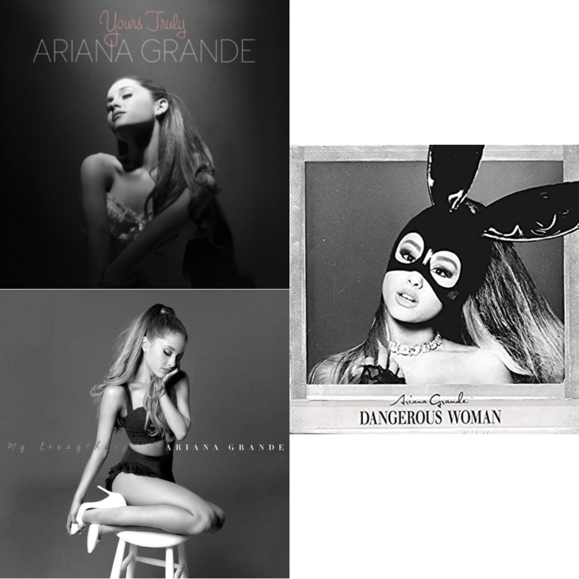 Ariana Grande - Yours Truly & My Everything & Dangerous Woman - CD Bundle