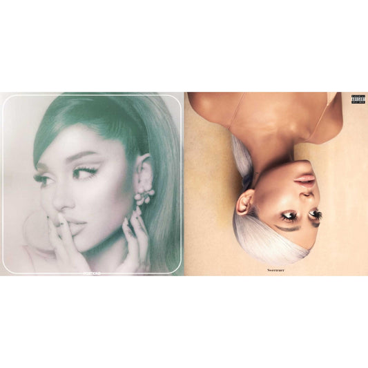 Ariana Grande - Positions (Coke Bottle Clear LP Vinyl) & Sweetener (X) (2LP)