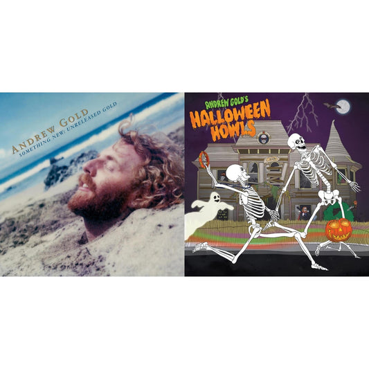 Andrew Gold - Something New: Unreleased Gold & Halloween Howls: Fun & Scary Music (Deluxe Edition) (Bone LP Vinyl)