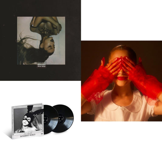 Ariana Grande - Eternal Sunshine (X) (Ruby LP Vinyl) & Thank U, Next & Dangerous Woman (2LP)