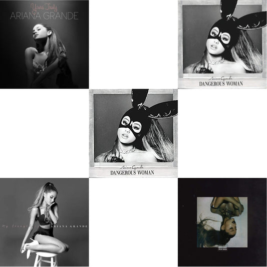 Ariana Grande - Yours Truly & My Everything & Dangerous Woman & Dangerous Woman & Thank U Next (X) - CD Bundle