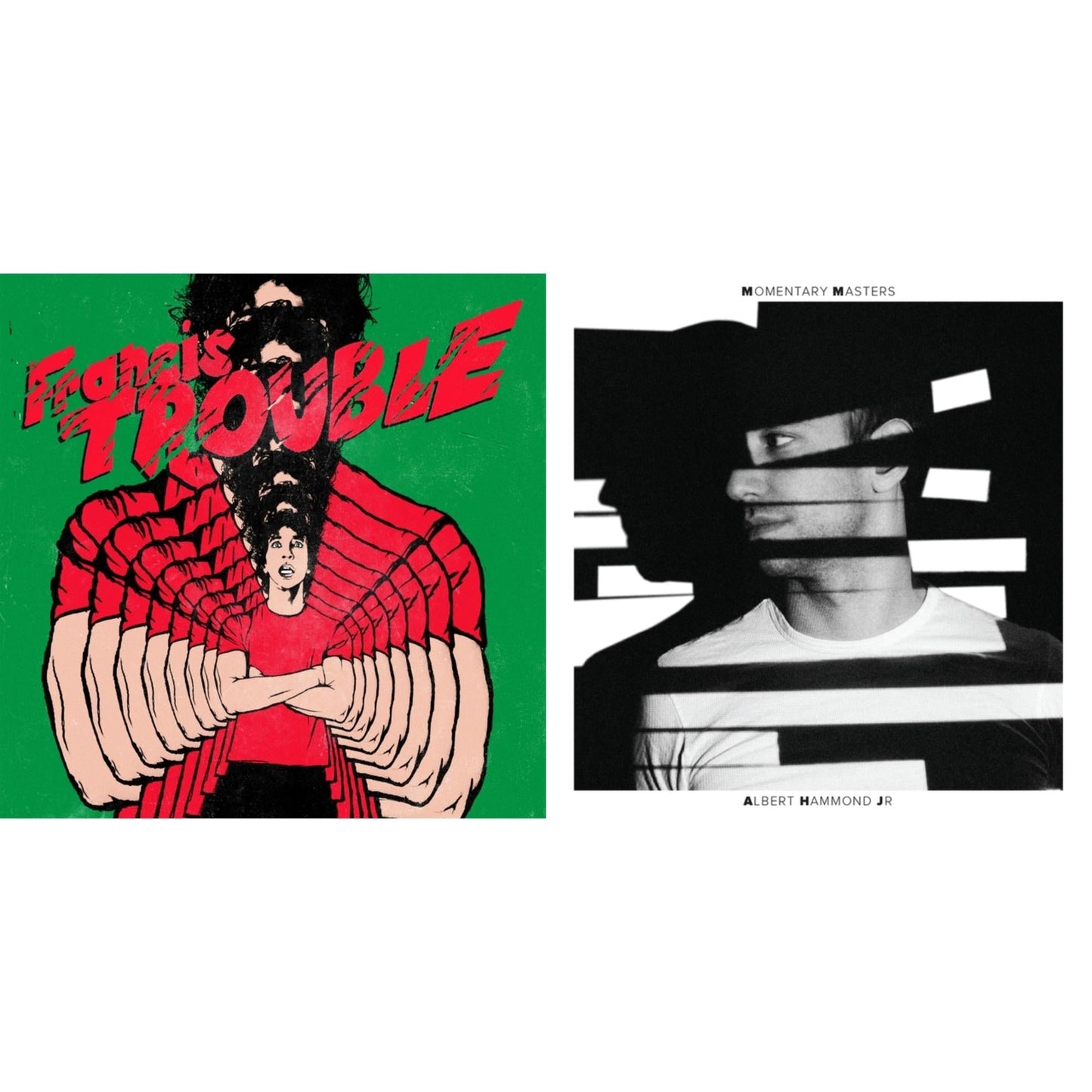 Albert Hammond Jr - Francis Trouble & Momentary Masters - LP Vinyl Bundle