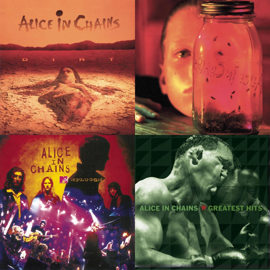 Alice In Chains - Dirt & Jar Of Flies & Greatest Hits & Unplugged - CD Bundle