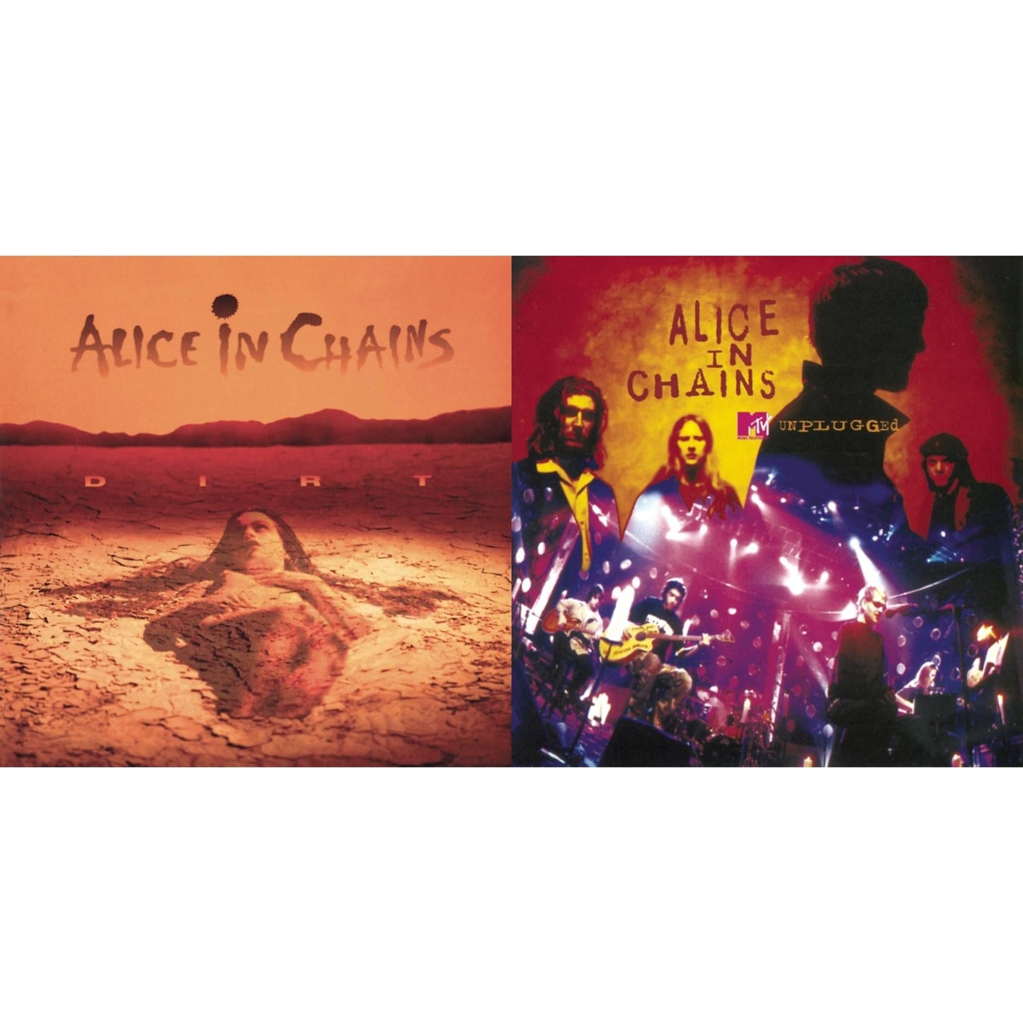 Alice In Chains - Dirt & Unplugged - CD Bundle