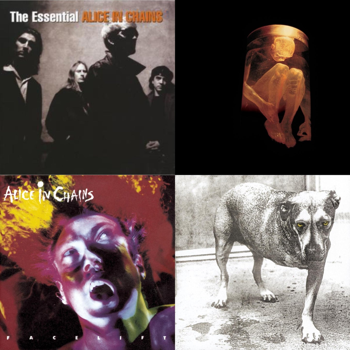Alice In Chains - Essential Alice In Chains & Nothing Safe: Best Of The Box & Facelift & Alice In Chains - CD Bundle
