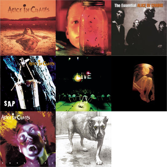 Alice In Chains - Dirt & Jar Of Flies & Essential Alice In Chains & Sap & Live & Nothing Safe: Best Of The Box & Facelift & Alice In Chains - CD Bundle
