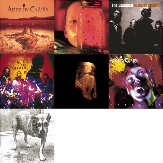 Alice In Chains - Dirt & Jar Of Flies & Essential Alice In Chains & Unplugged & Nothing Safe: Best Of The Box & Facelift & Alice In Chains - CD Bundle