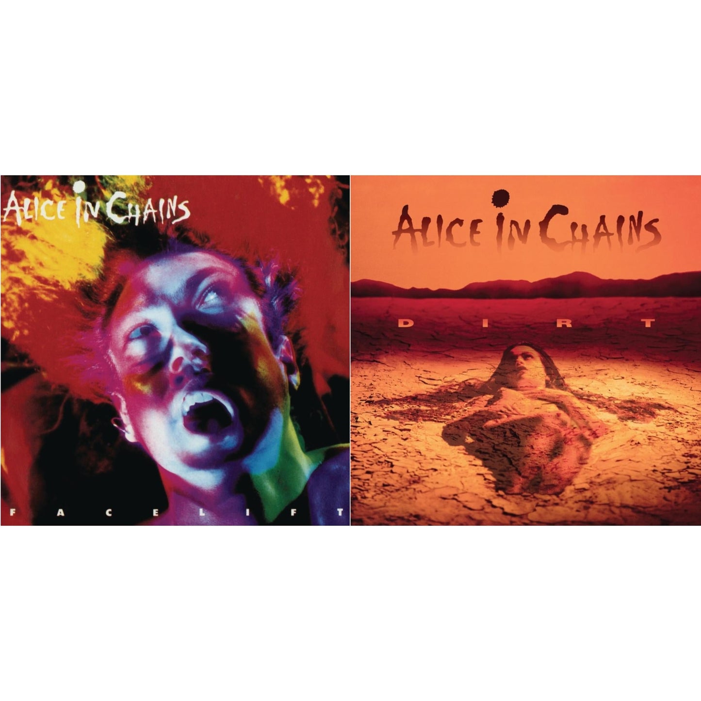 Alice In Chains - Facelift (2LP) & Dirt (2LP)