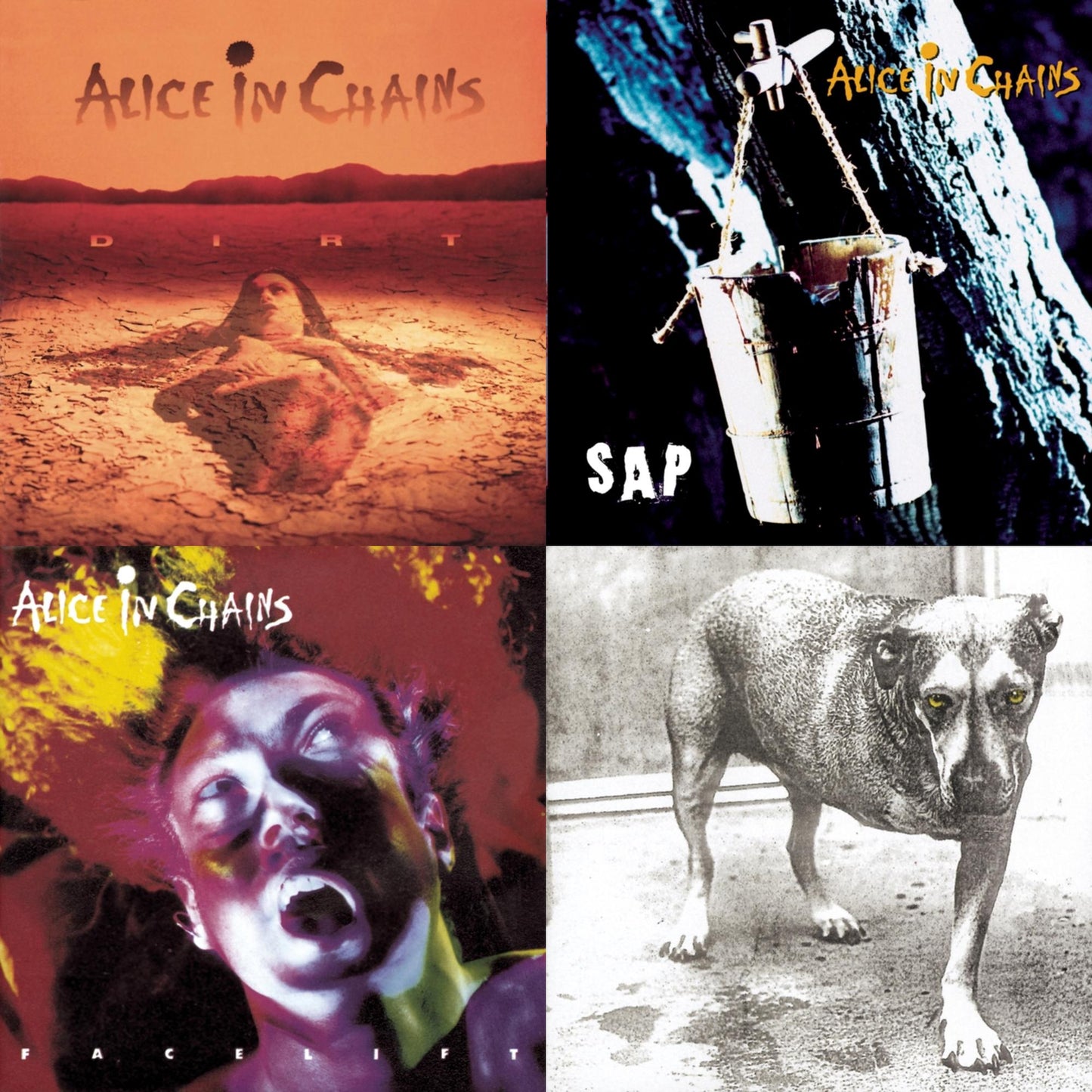 Alice In Chains - Dirt & Sap & Facelift & Alice In Chains - CD Bundle