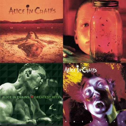 Alice In Chains - Dirt & Jar Of Flies & Greatest Hits & Facelift - CD Bundle