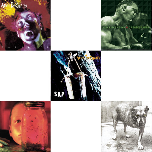 Alice In Chains - Jar Of Flies & Greatest Hits & Sap & Facelift & Alice In Chains - CD Bundle