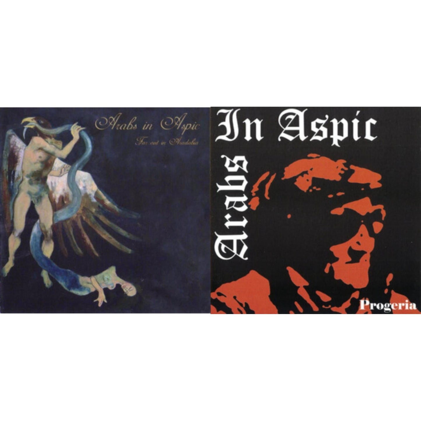Arabs In Aspic - Far Out In Aradabia & Progeria (Transparent Orange LP Vinyl)