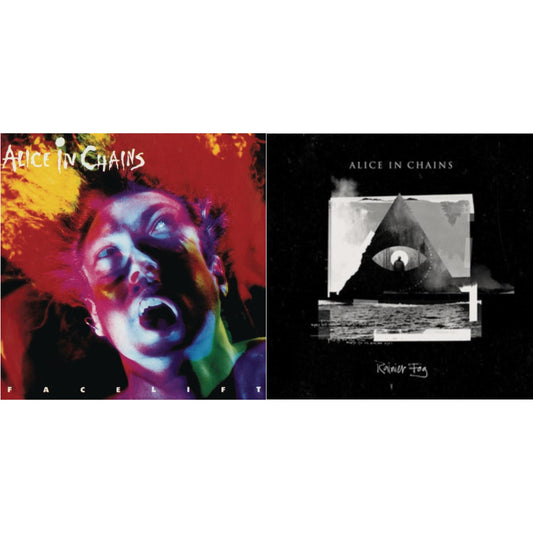 Alice In Chains - Facelift (2LP) & Rainier Fog (Smog Color Variant LP Vinyl)