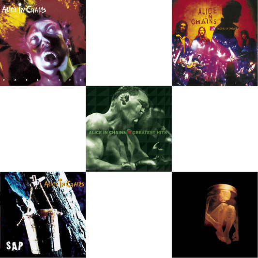 Alice In Chains - Greatest Hits & Unplugged & Sap & Nothing Safe: Best Of The Box & Facelift - CD Bundle