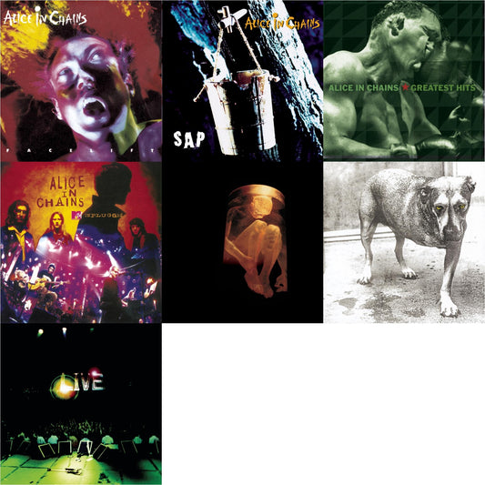 Alice In Chains - Greatest Hits & Unplugged & Sap & Live & Nothing Safe: Best Of The Box & Facelift & Alice In Chains - CD Bundle