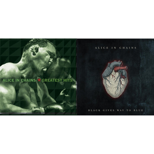Alice In Chains - Black Gives Way To Blue & Greatest Hits - CD Bundle