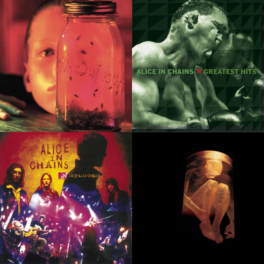 Alice In Chains - Jar Of Flies & Greatest Hits & Unplugged & Nothing Safe: Best Of The Box - CD Bundle