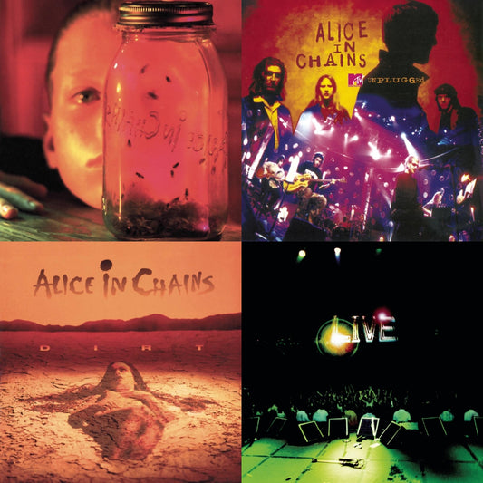 Alice In Chains - Dirt & Jar Of Flies & Unplugged & Live - CD Bundle