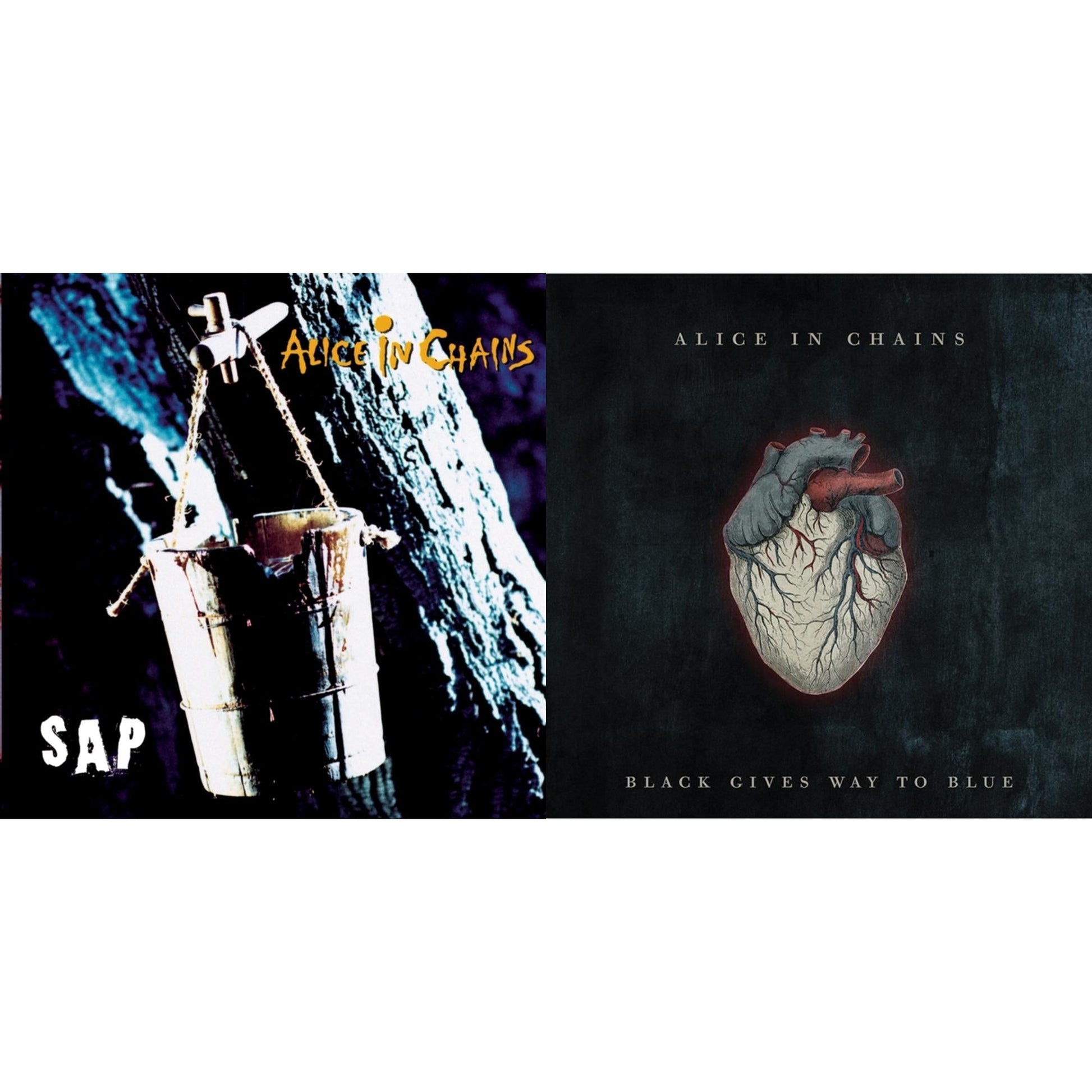 Alice In Chains - Black Gives Way To Blue & Sap - CD Bundle