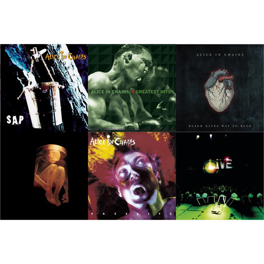 Alice In Chains - Black Gives Way To Blue & Greatest Hits & Sap & Live & Nothing Safe: Best Of The Box & Facelift - CD Bundle