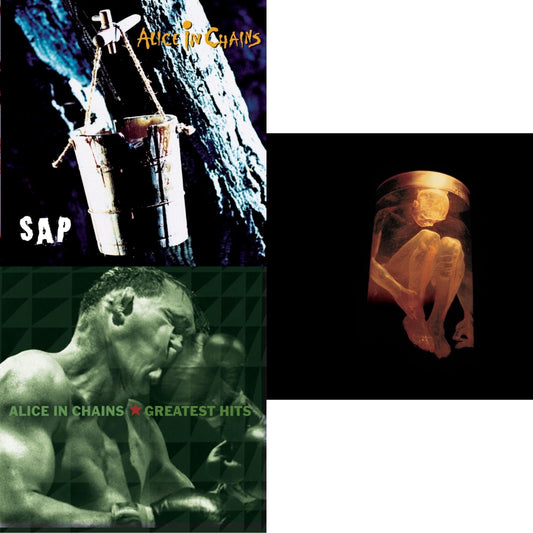 Alice In Chains - Greatest Hits & Sap & Nothing Safe: Best Of The Box - CD Bundle