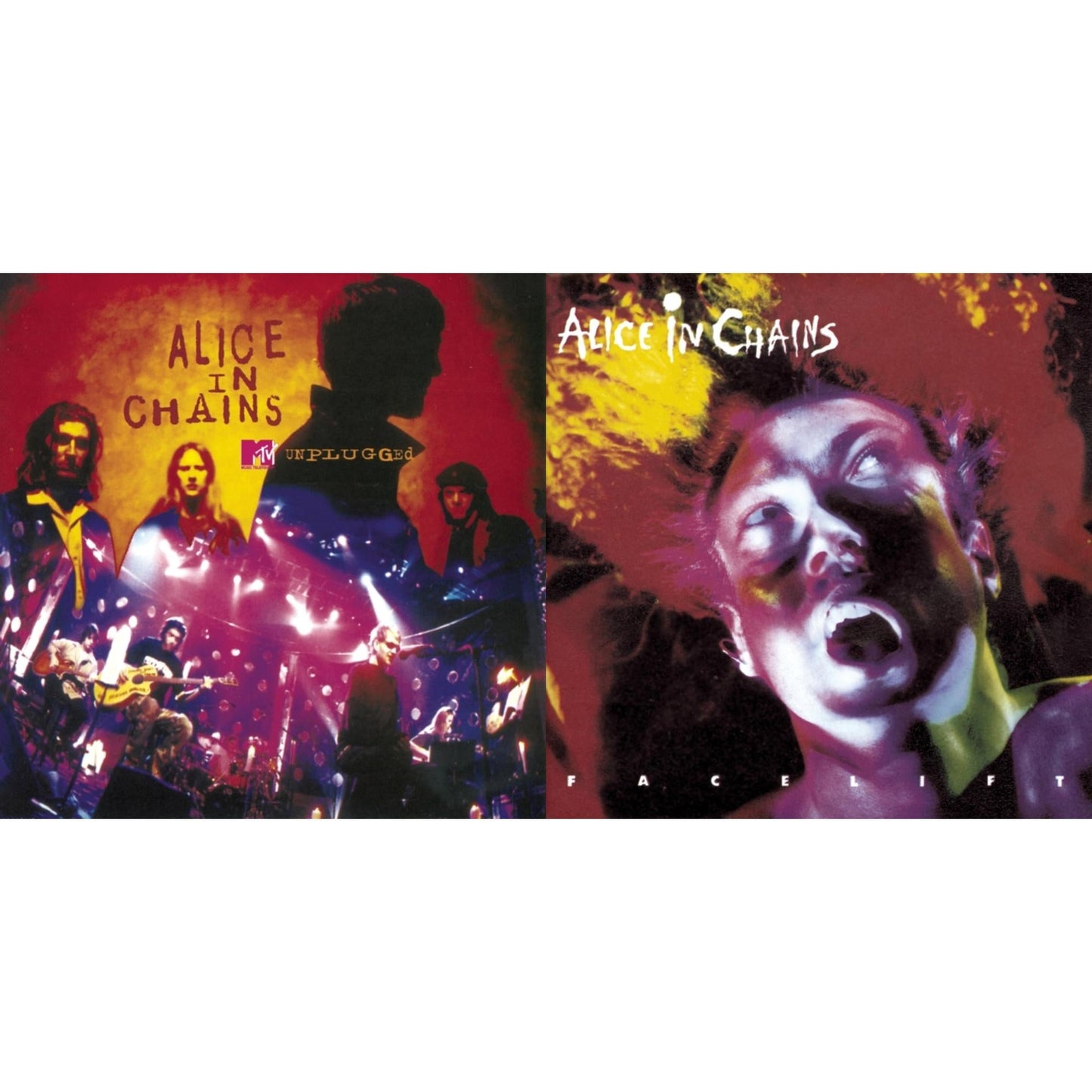 Alice In Chains - Unplugged & Facelift - CD Bundle