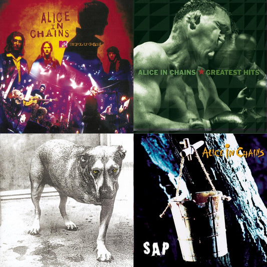 Alice In Chains - Greatest Hits & Unplugged & Sap & Alice In Chains - CD Bundle