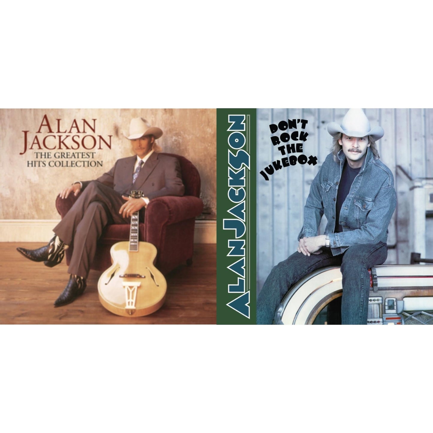 Alan Jackson - Greatest Hits Collection (2LP) & Don’T Rock The Jukebox