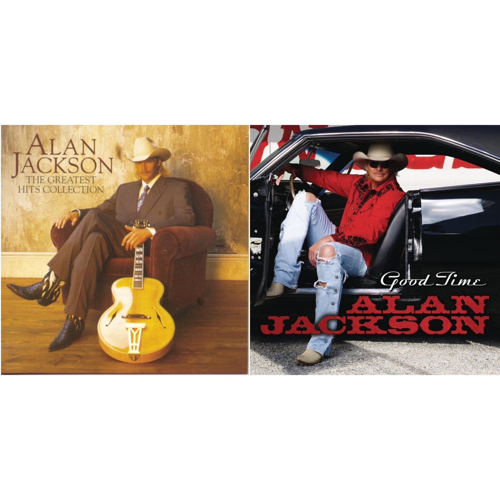 Alan Jackson - Greatest Hits Collection & Good Time - CD Bundle