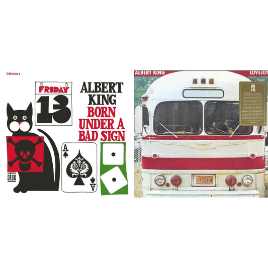 Albert King - Lovejoy & Born Under A Bad Sign - LP Vinyl Bundle