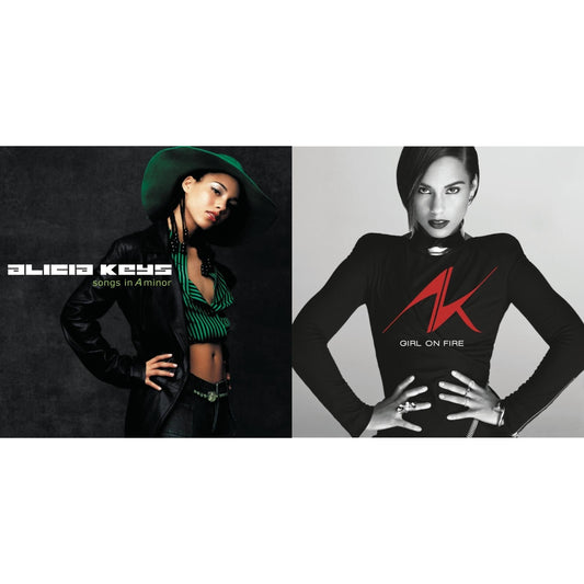 Alicia Keys - Songs In A Minor & Girl On Fire - CD Bundle