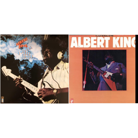 Albert King - I'll Play The Blues For You & I Wanna Get Funky - LP Vinyl Bundle