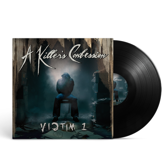 A Killer's Confession - Victim 1 Black Vinyl Record
