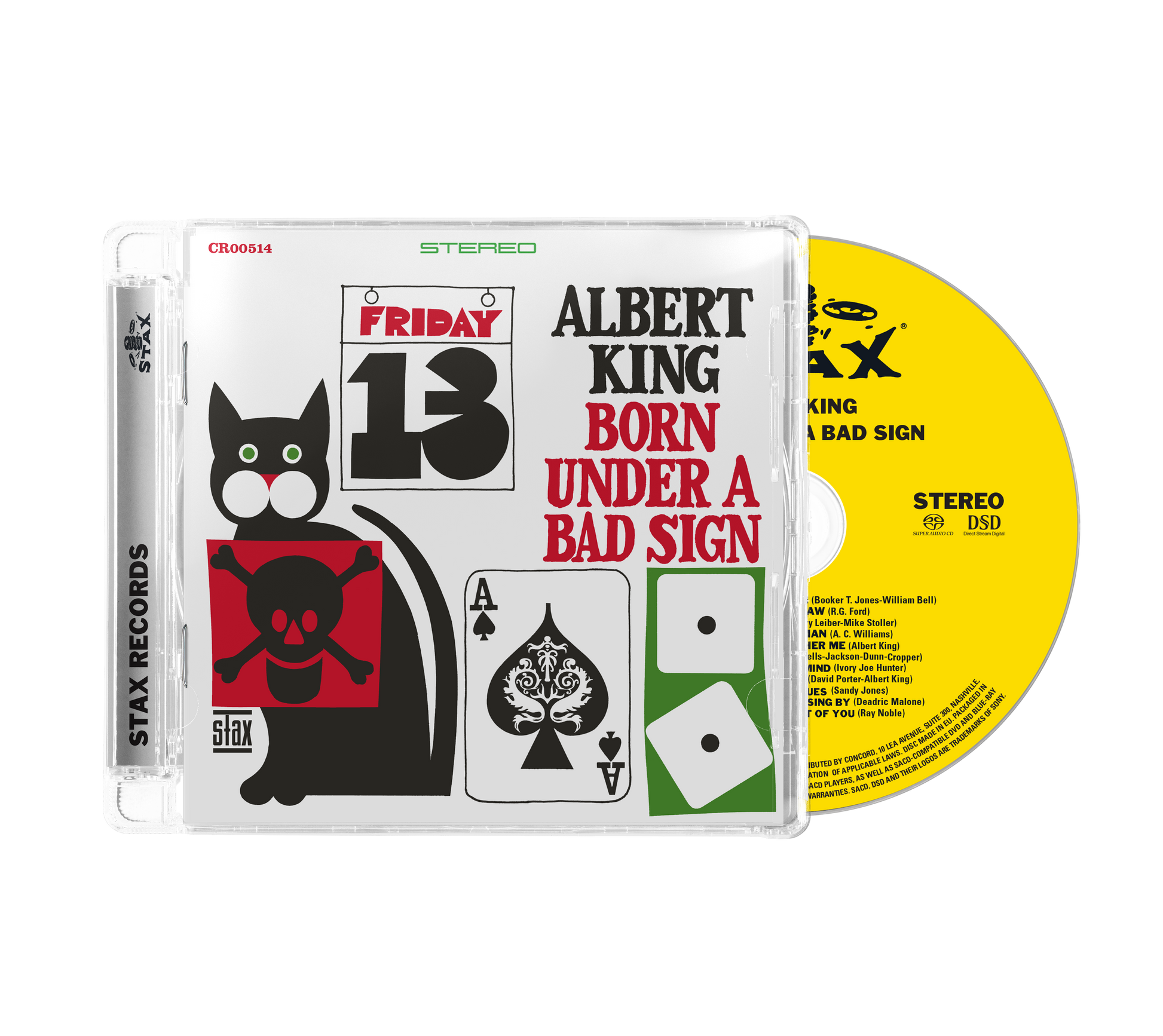Born Under A Bad Sign Music CD