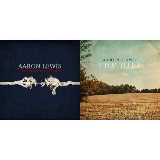 Aaron Lewis - Frayed At Both Ends (Deluxe/Red & Blue Vinyl/2LP) & Hill (X) (Coke Bottle Clear LP Vinyl)