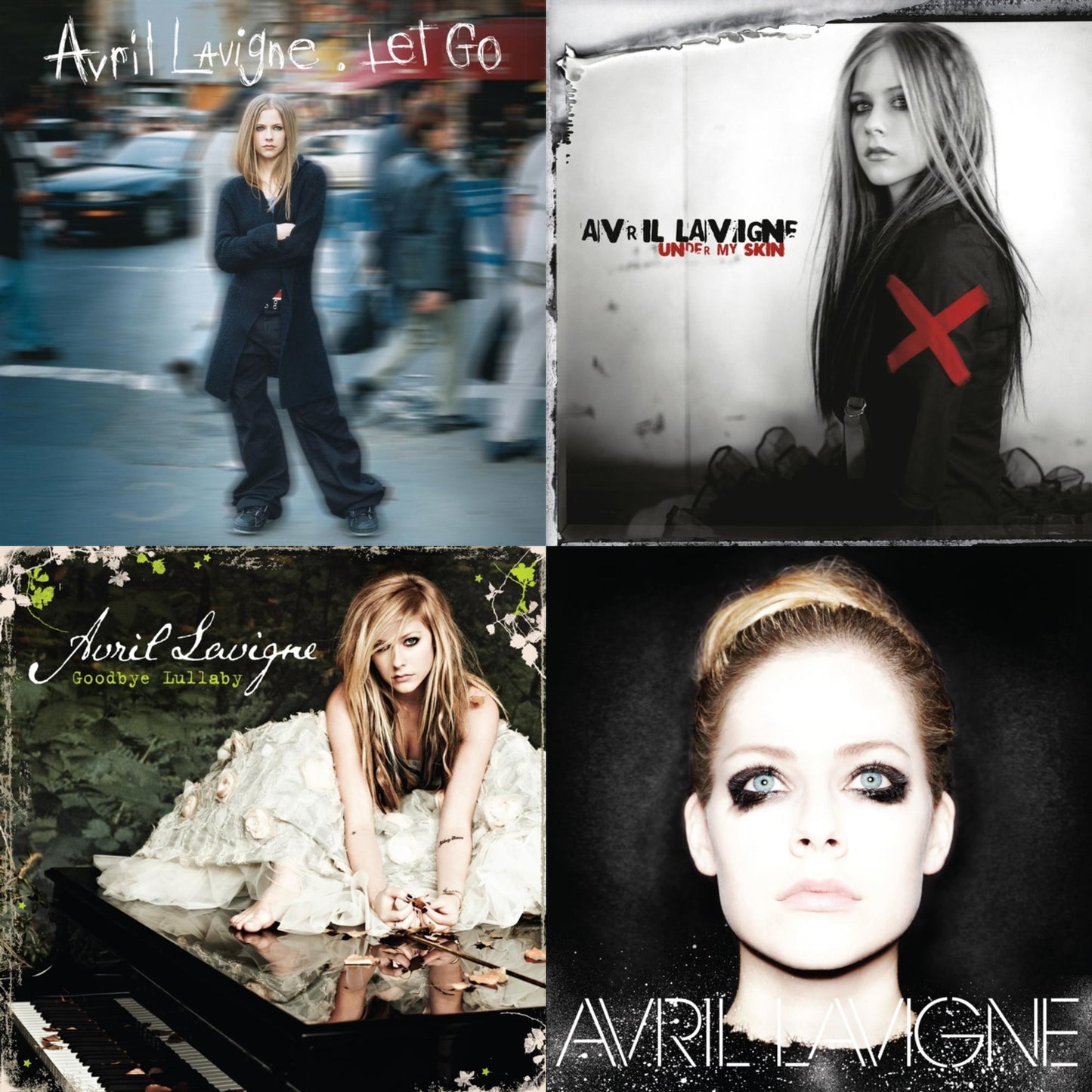 Avril Lavigne - Let Go (2LP) & Under My Skin & Goodbye Lullaby (2LP) & Avril Lavigne (2LP)