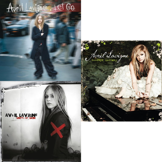 Avril Lavigne - Let Go (2LP) & Under My Skin & Goodbye Lullaby (2LP)